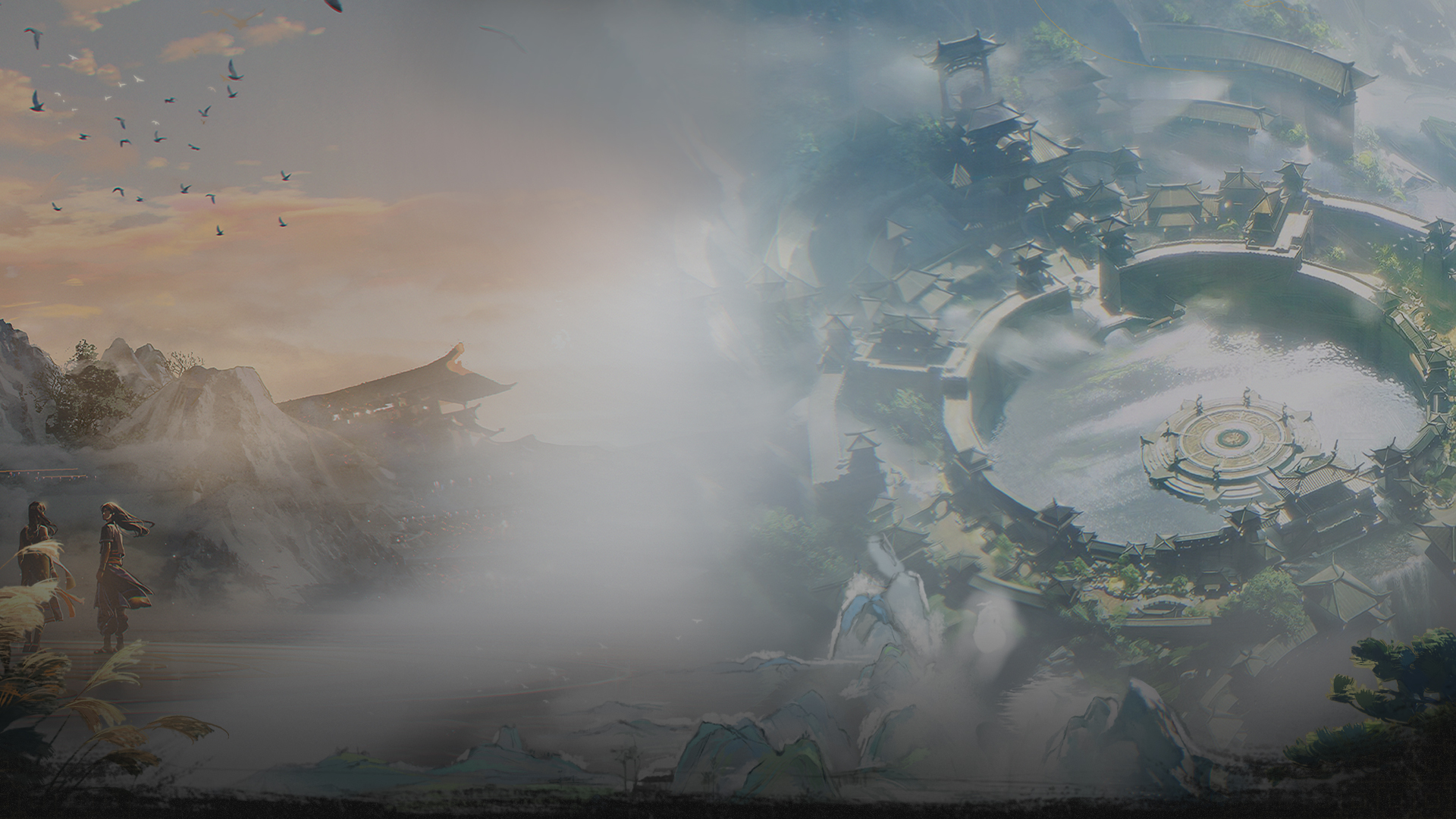 Character section background